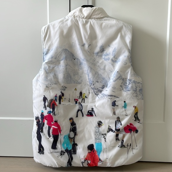 Limited edition Vilebrequin x Massimo Vitali reversible insulated vest - Picture 2 of 9